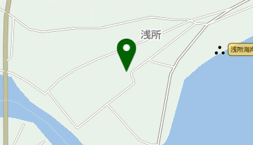 浅所コミュニティセンターの地図画像