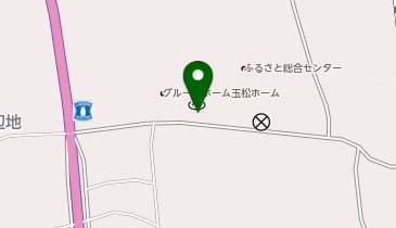 ふれあいセンターの地図画像