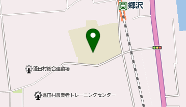 蓬田中学校の地図画像