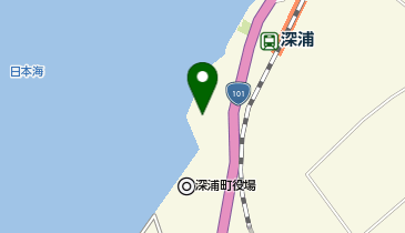 深浦町ふれあいプラザ「恵比須」の地図画像