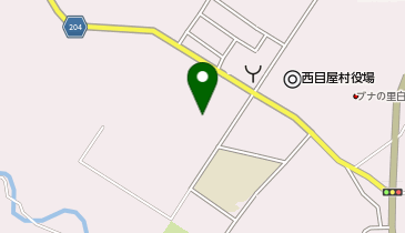 西目屋村中央公民館の地図画像