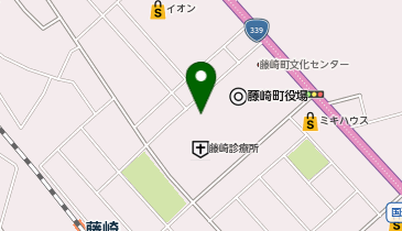 藤崎町老人福祉センターの地図画像