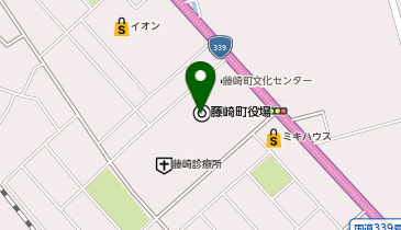 藤崎町役場の地図画像