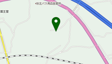 旧蔵館小学校の地図画像