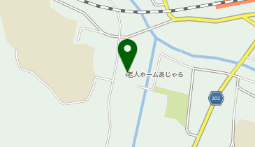 特別養護老人ホームあじゃらの地図画像