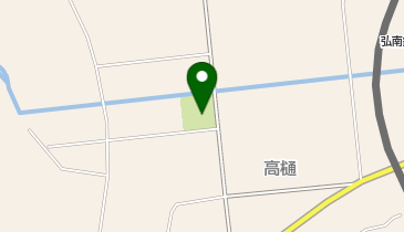 垂柳地区農村公園の地図画像