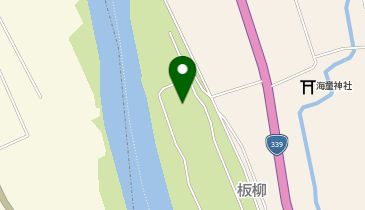 岩木川河川公園の地図画像