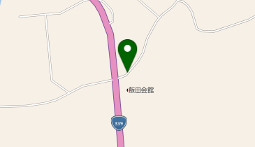 飯田会館前庭の地図画像