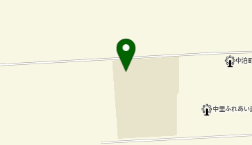 中里中学校体育館の地図画像