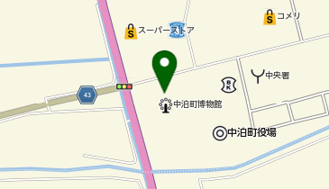 総合文化センターの地図画像