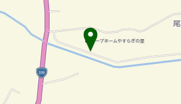グループホームやすらぎの里の地図画像