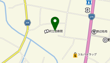 中央公民館の地図画像