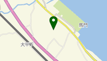 旧馬門小学校の地図画像