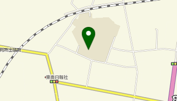 野辺地中学校の地図画像