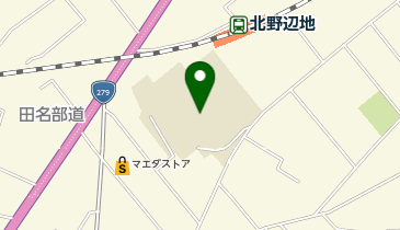 若葉小学校グラウンドの地図画像