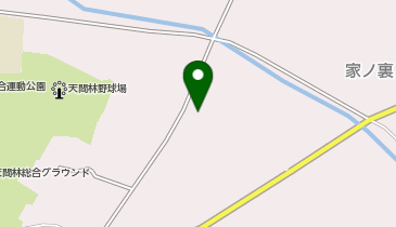 天間林農村環境改善センターの地図画像