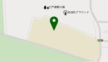 七戸町立七戸中学校の地図画像