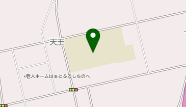 七戸町立七戸小学校グラウンドの地図画像