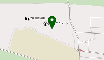 七戸町七戸運動公園駐車場の地図画像