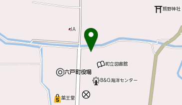 六戸町就業改善センターの地図画像