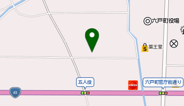 エスノス六戸福祉センターの地図画像