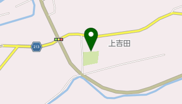 上吉田公民館の地図画像