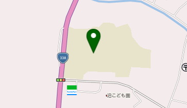 泊小学校の地図画像