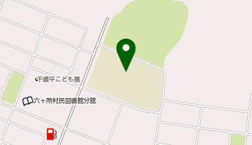 千歳平小学校グラウンドの地図画像