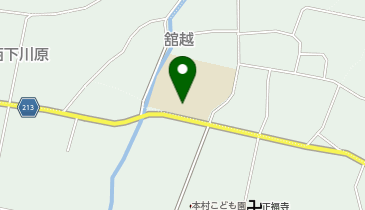 下田小学校の地図画像