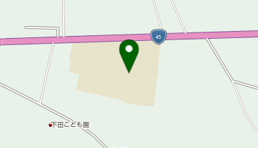 下田中学校の地図画像