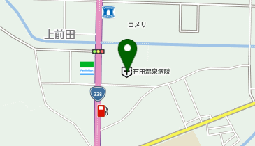 療養医療施設医療法人正恵会石田温泉病院の地図画像
