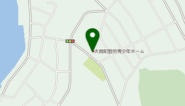 大間町勤労青少年ホームの地図画像