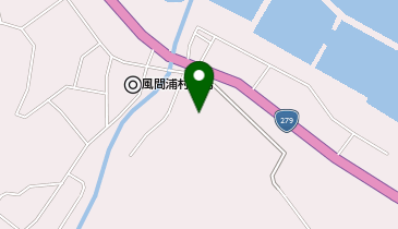 大石神社境内の地図画像