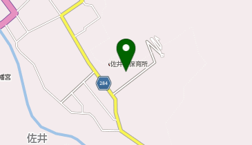 農業研修センターの地図画像