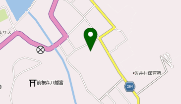 発信寺の地図画像