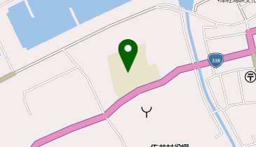 佐井小学校校庭の地図画像