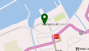 津軽海峡文化館の地図画像