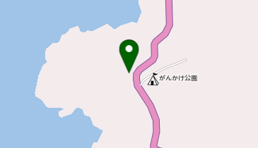 願掛公園駐車場の地図画像