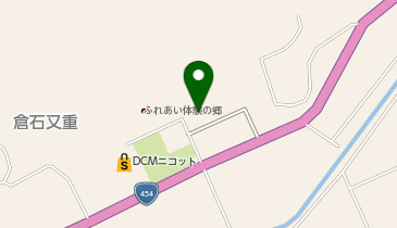 倉石温泉の地図画像