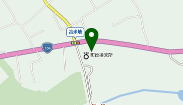 福地公民館の地図画像