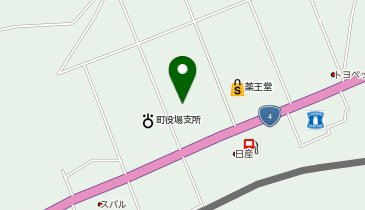 南部公民館の地図画像