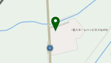 屋内ゲートボール場スパークながわの地図画像