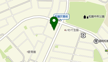 松園地区活動センターの地図画像