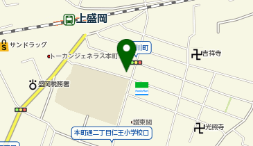 仁王児童・老人福祉センターの地図画像