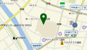 桜城小学校の地図画像