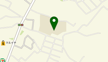 緑が丘小学校の地図画像