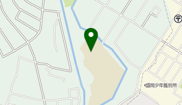 月が丘小学校の地図画像