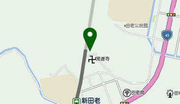 常運寺高台の地図画像