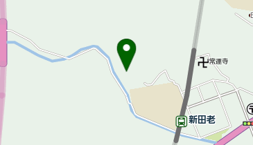 田老第一小学校裏高台の地図画像