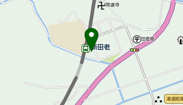 田老総合事務所の地図画像
